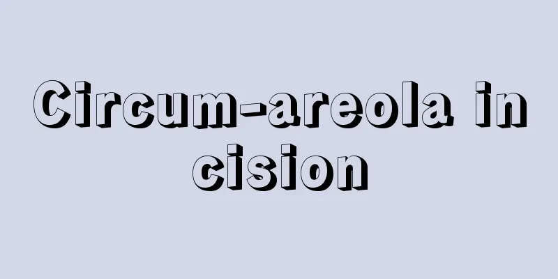 Circum-areola incision