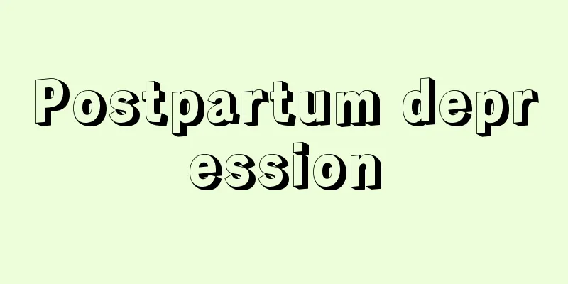 Postpartum depression