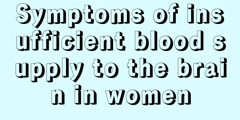 Symptoms of insufficient blood supply to the brain in women