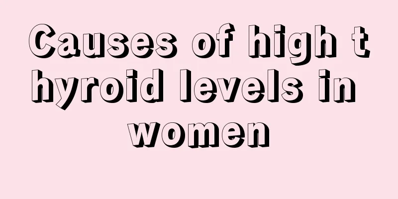 Causes of high thyroid levels in women