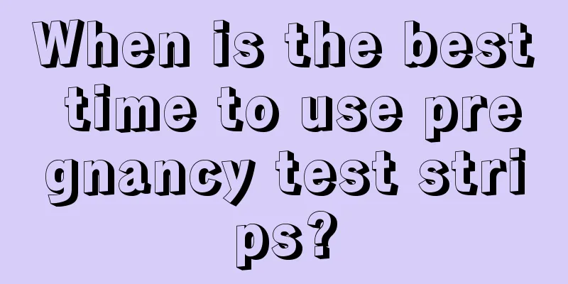 When is the best time to use pregnancy test strips?