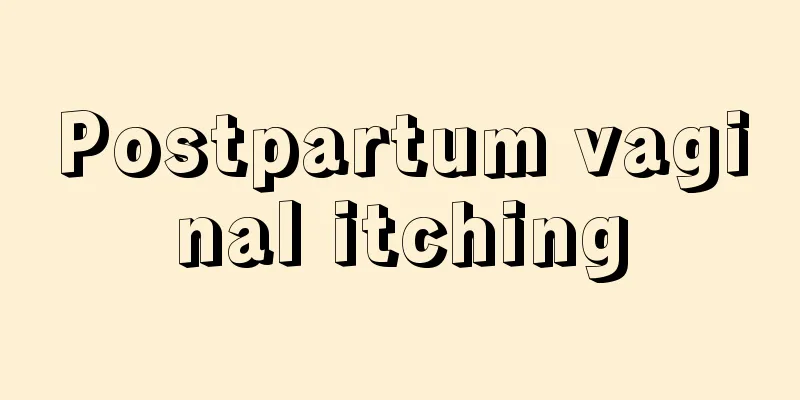 Postpartum vaginal itching