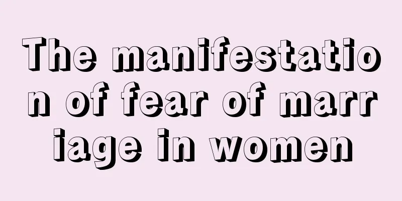 The manifestation of fear of marriage in women