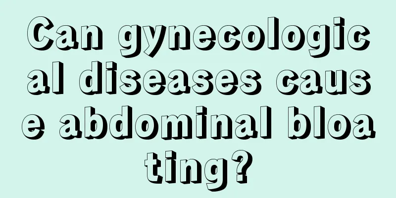 Can gynecological diseases cause abdominal bloating?