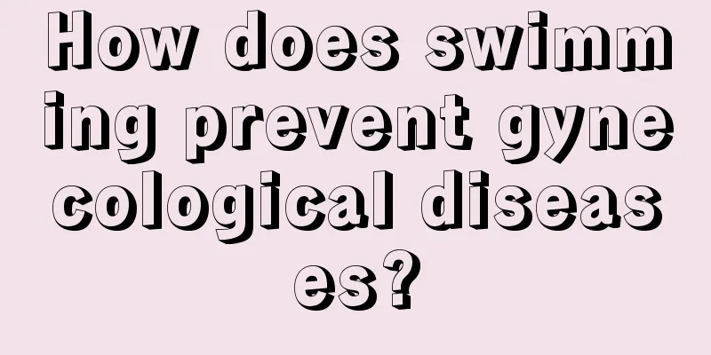 How does swimming prevent gynecological diseases?