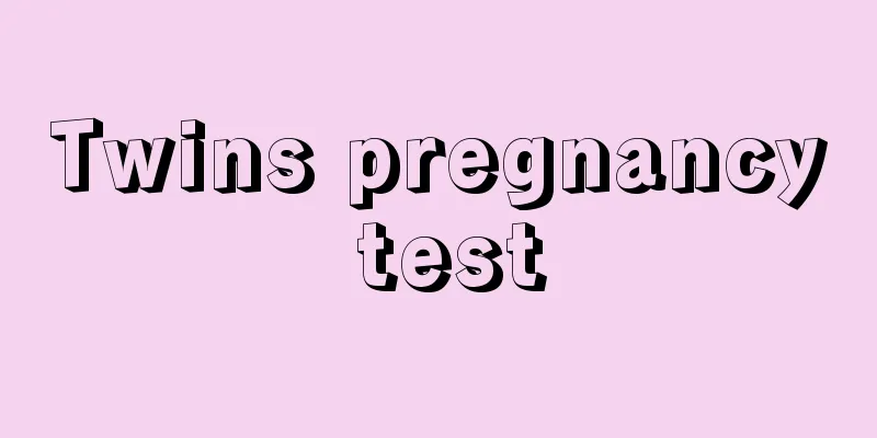 Twins pregnancy test