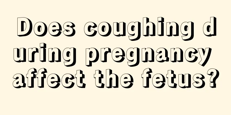 Does coughing during pregnancy affect the fetus?