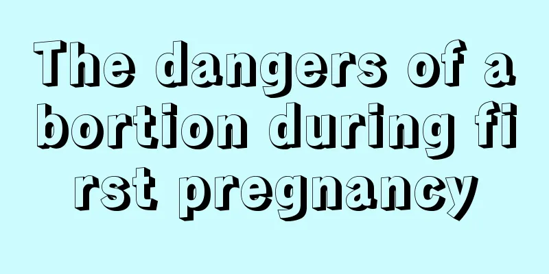 The dangers of abortion during first pregnancy