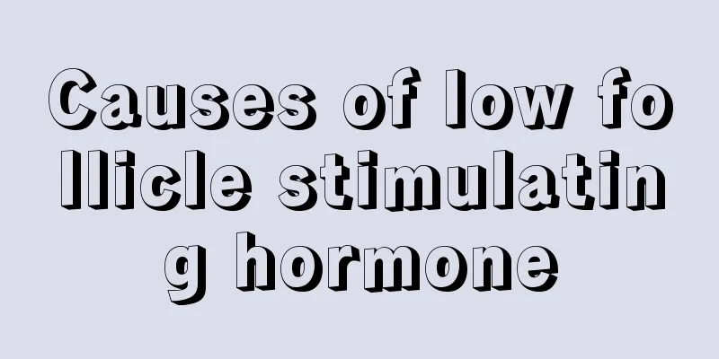 Causes of low follicle stimulating hormone