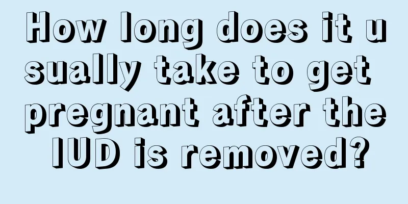 How long does it usually take to get pregnant after the IUD is removed?