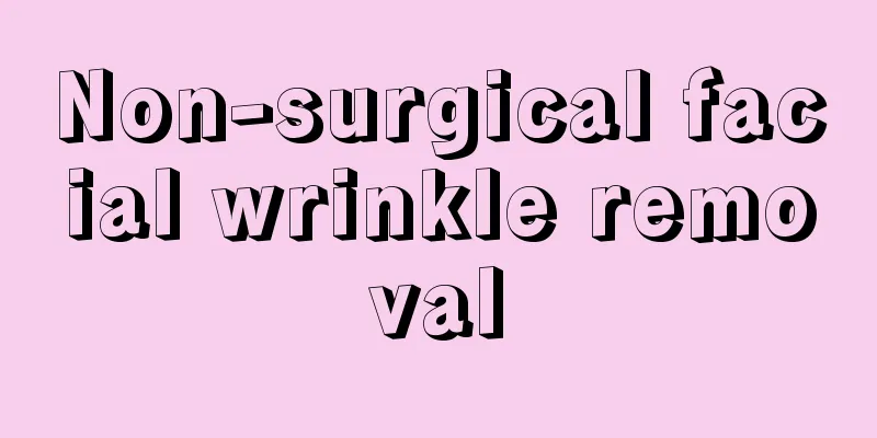 Non-surgical facial wrinkle removal