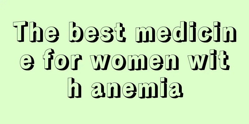 The best medicine for women with anemia