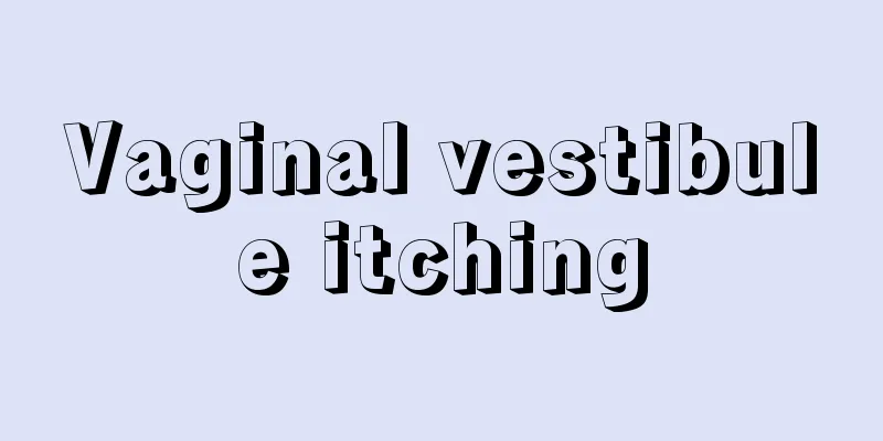 Vaginal vestibule itching