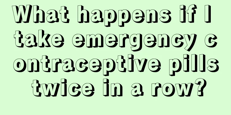 What happens if I take emergency contraceptive pills twice in a row?