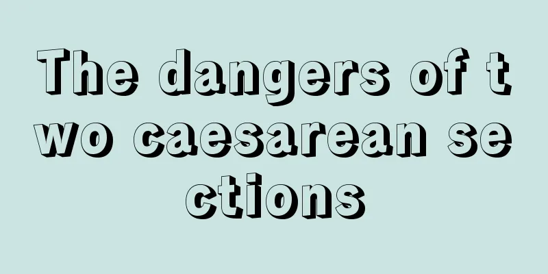 The dangers of two caesarean sections