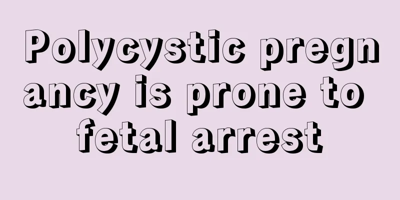 Polycystic pregnancy is prone to fetal arrest