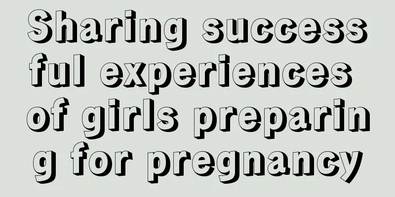 Sharing successful experiences of girls preparing for pregnancy