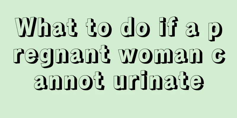 What to do if a pregnant woman cannot urinate