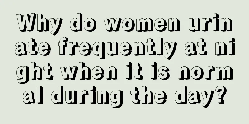 Why do women urinate frequently at night when it is normal during the day?