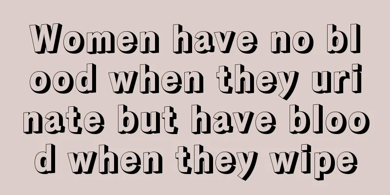 Women have no blood when they urinate but have blood when they wipe