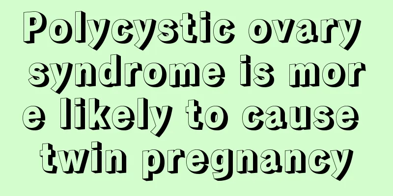 Polycystic ovary syndrome is more likely to cause twin pregnancy