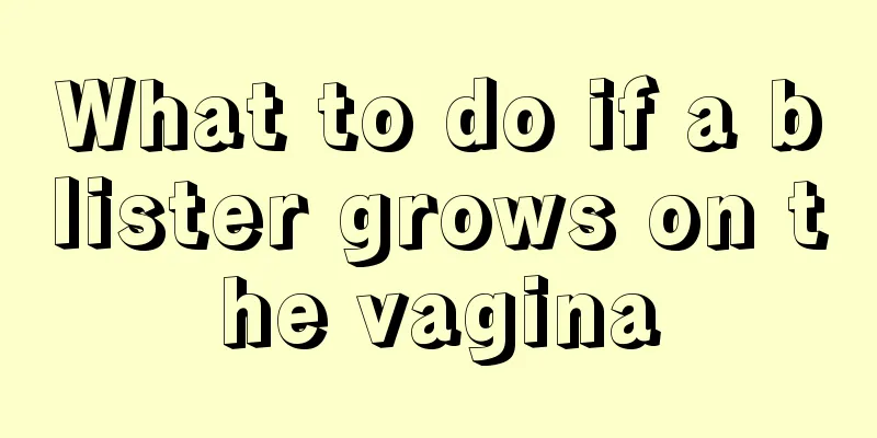 What to do if a blister grows on the vagina