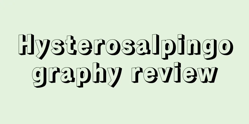 Hysterosalpingography review