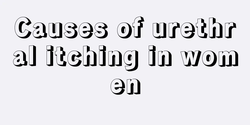 Causes of urethral itching in women