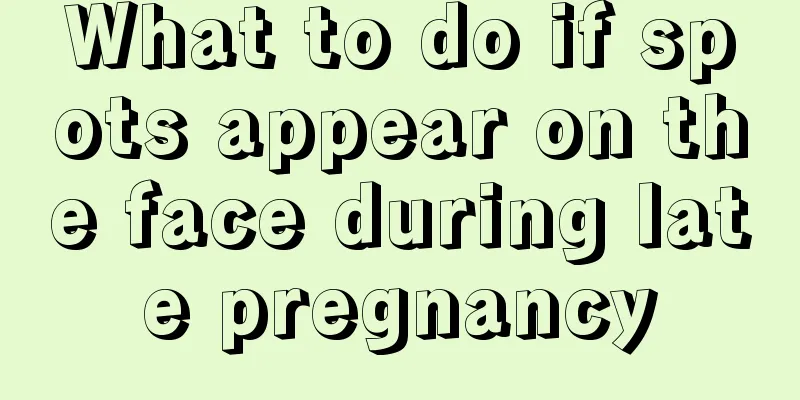 What to do if spots appear on the face during late pregnancy