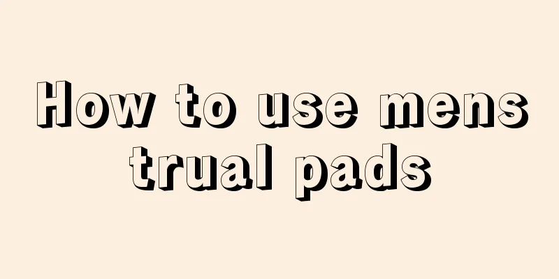 How to use menstrual pads