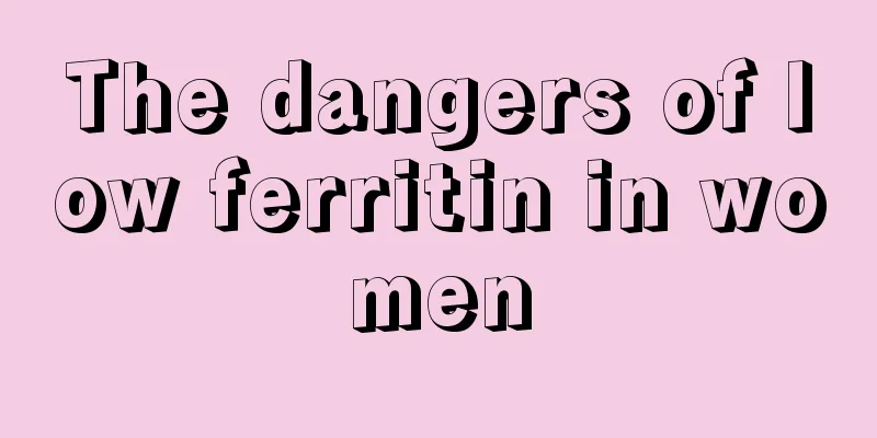 The dangers of low ferritin in women