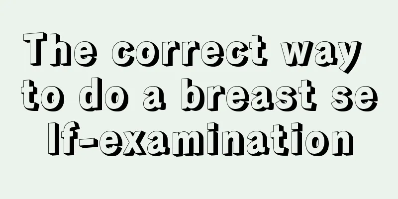 The correct way to do a breast self-examination