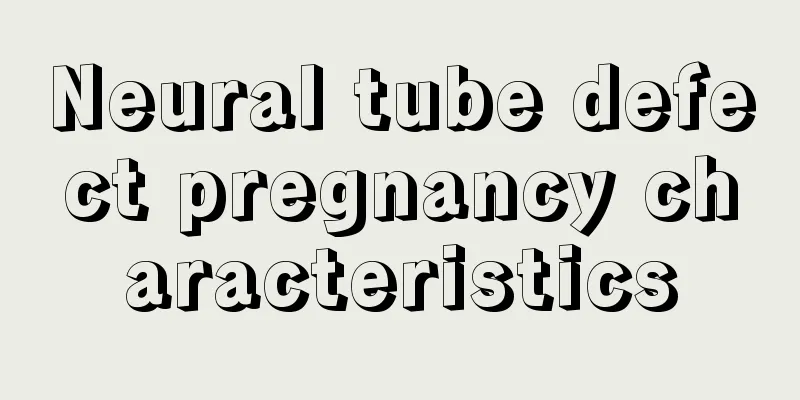 Neural tube defect pregnancy characteristics