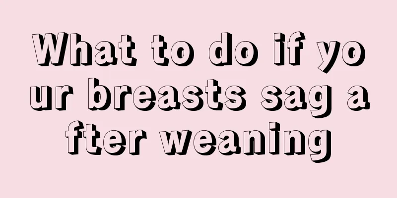 What to do if your breasts sag after weaning