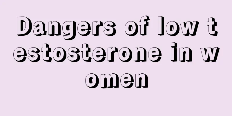 Dangers of low testosterone in women