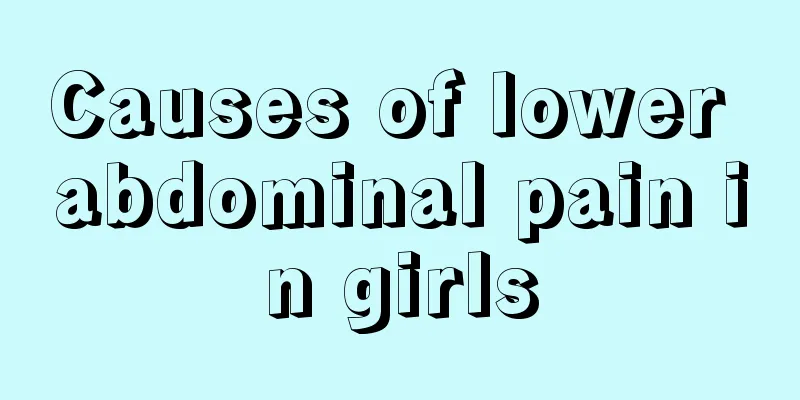 Causes of lower abdominal pain in girls