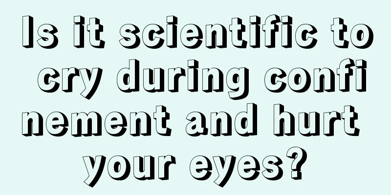 Is it scientific to cry during confinement and hurt your eyes?