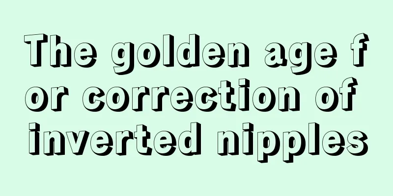 The golden age for correction of inverted nipples