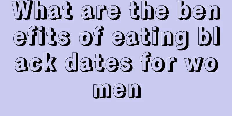 What are the benefits of eating black dates for women