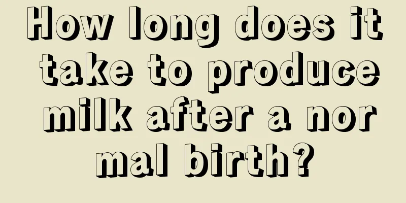 How long does it take to produce milk after a normal birth?