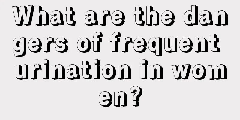 What are the dangers of frequent urination in women?