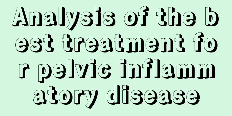 Analysis of the best treatment for pelvic inflammatory disease