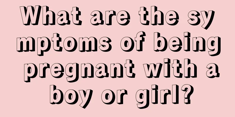 What are the symptoms of being pregnant with a boy or girl?