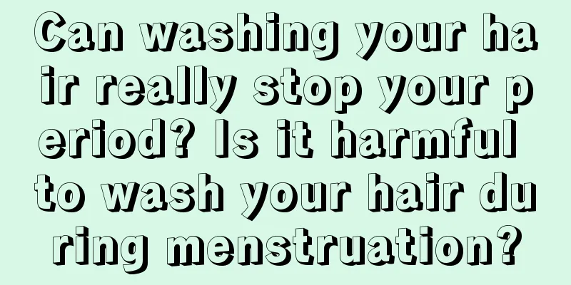 Can washing your hair really stop your period? Is it harmful to wash your hair during menstruation?