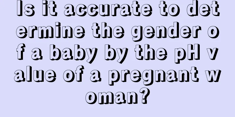 Is it accurate to determine the gender of a baby by the pH value of a pregnant woman?