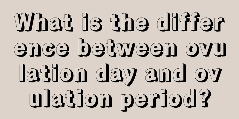 What is the difference between ovulation day and ovulation period?