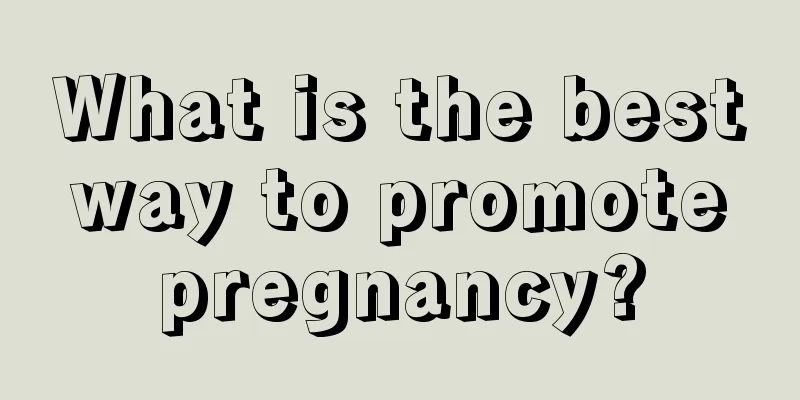 What is the best way to promote pregnancy?