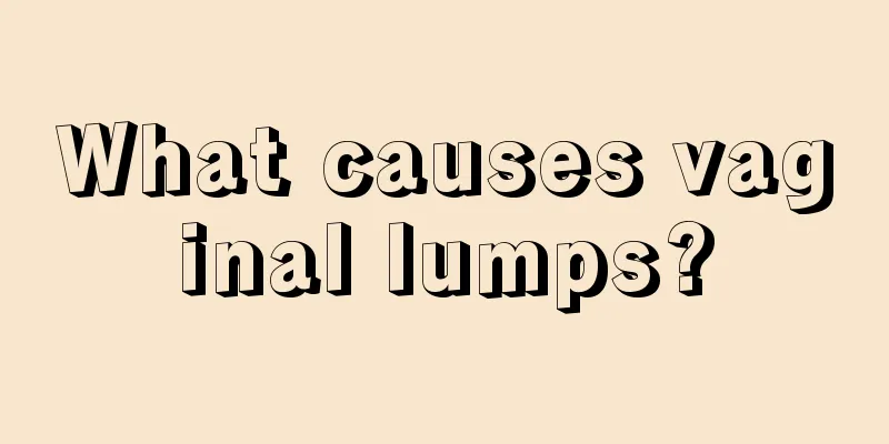 What causes vaginal lumps?