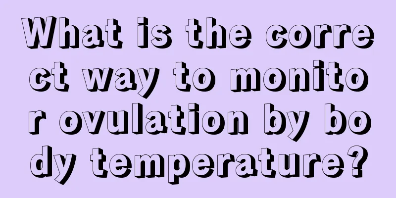 What is the correct way to monitor ovulation by body temperature?