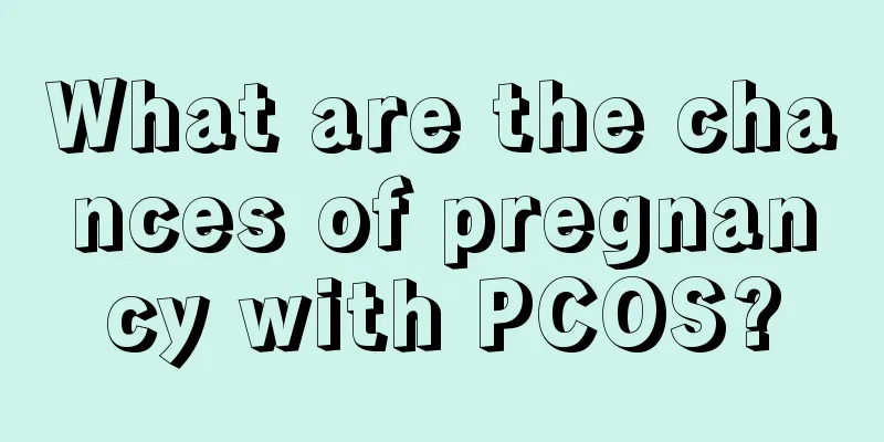 What are the chances of pregnancy with PCOS?